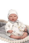 Picture of Doll Reborn Erik 40 cm incl. Blanket and soother chain