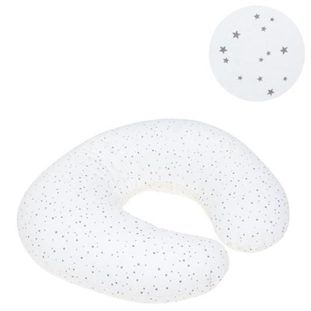 Picture of SMALL NURSING PILLOW  ASTRA GREY/STAR