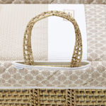 Picture of QUILTED BASKET UNE ALMA BEIGE 