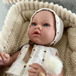 Picture of Doll Aria 38 cm. elegance with beige carpet lift 
