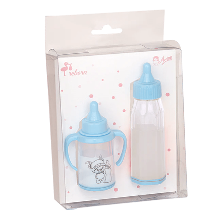 Picture of Baby bottle with blue handle